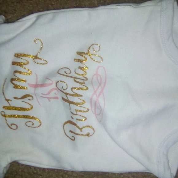 my first birthday outfit